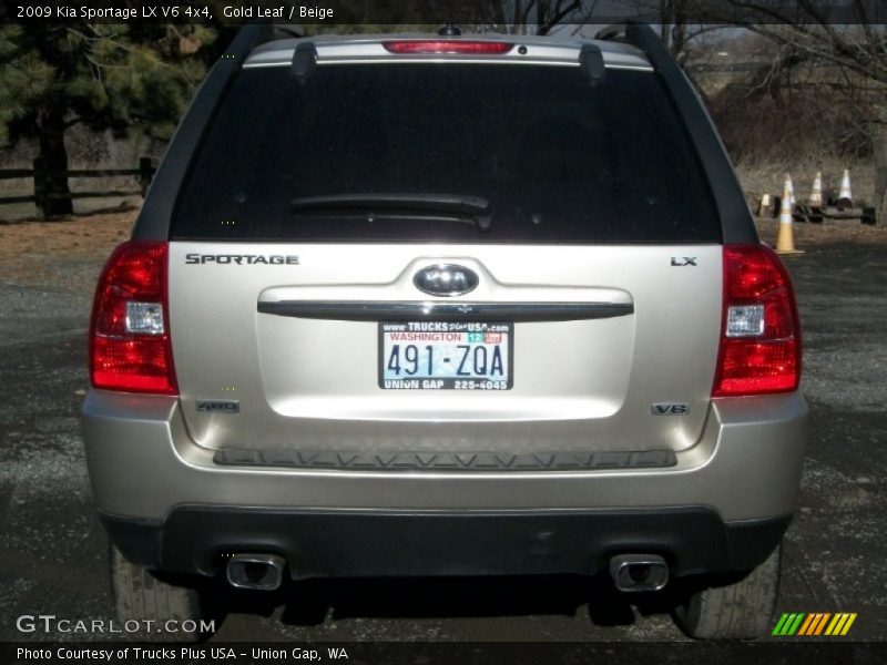 Gold Leaf / Beige 2009 Kia Sportage LX V6 4x4