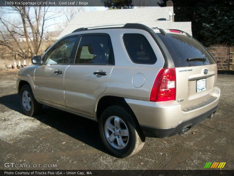 Gold Leaf / Beige 2009 Kia Sportage LX V6 4x4