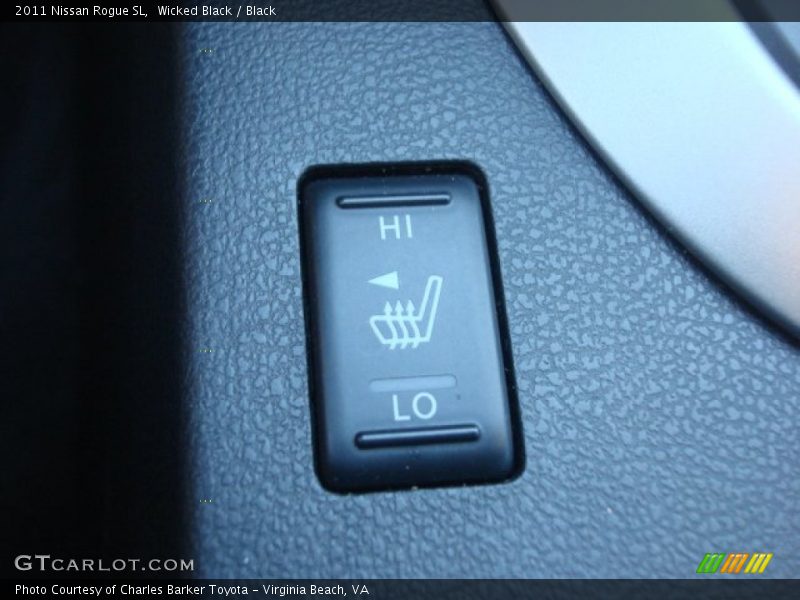 Wicked Black / Black 2011 Nissan Rogue SL