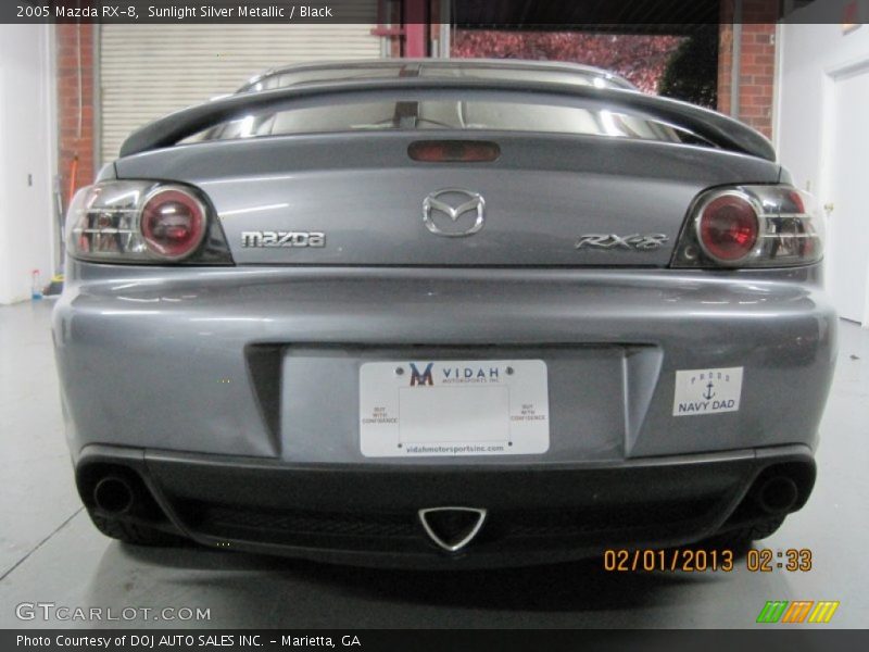 Sunlight Silver Metallic / Black 2005 Mazda RX-8