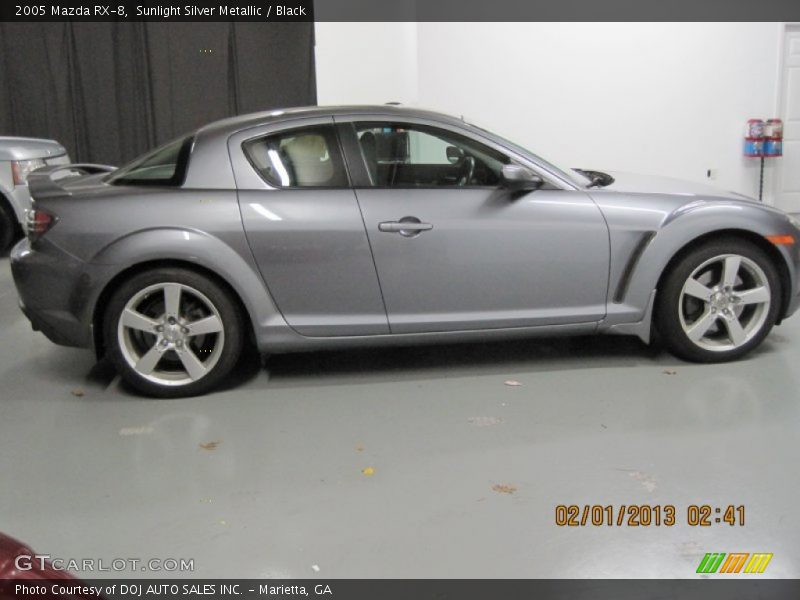 Sunlight Silver Metallic / Black 2005 Mazda RX-8