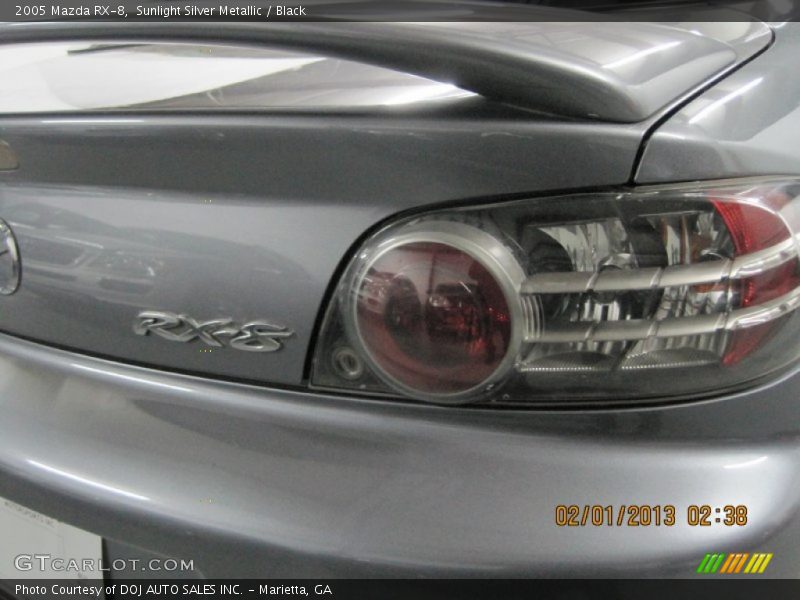 Sunlight Silver Metallic / Black 2005 Mazda RX-8