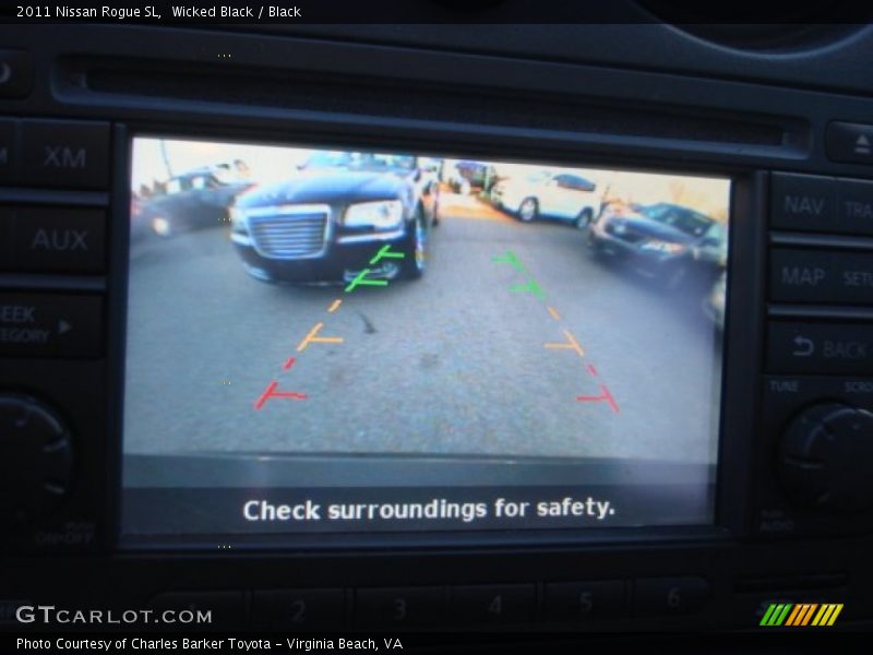 Wicked Black / Black 2011 Nissan Rogue SL