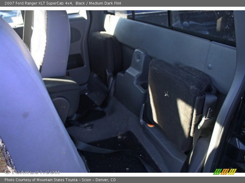 Black / Medium Dark Flint 2007 Ford Ranger XLT SuperCab 4x4