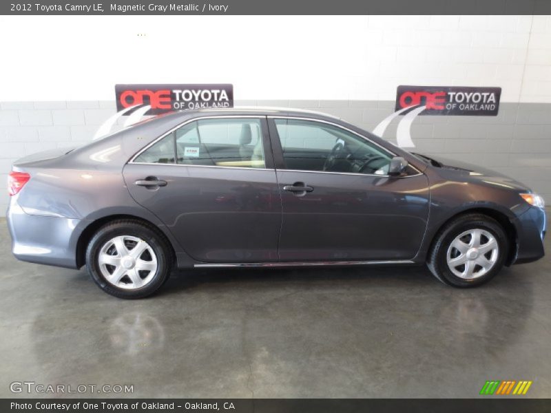 Magnetic Gray Metallic / Ivory 2012 Toyota Camry LE