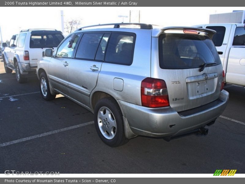 Millenium Silver Metallic / Ash Gray 2006 Toyota Highlander Limited 4WD