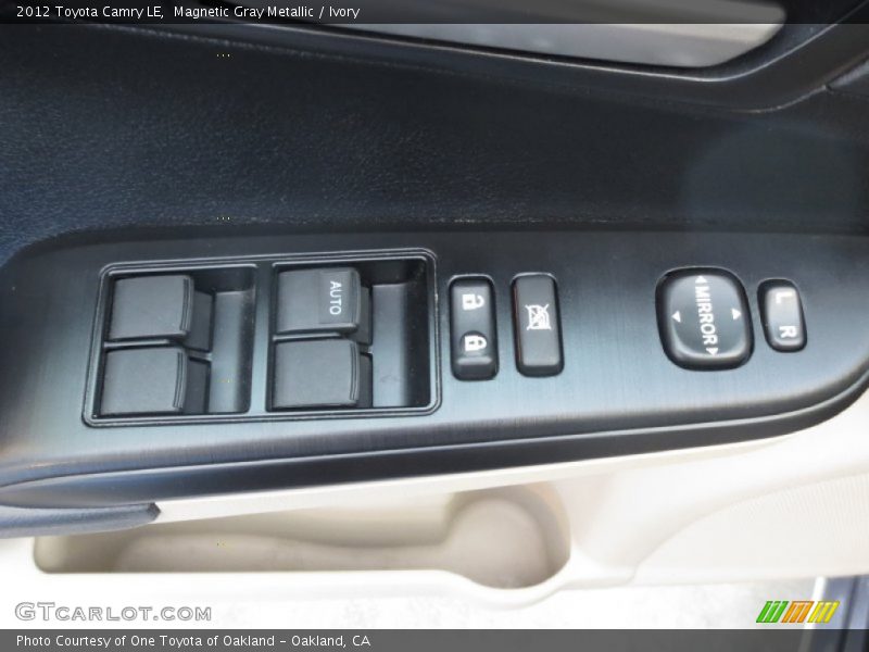 Magnetic Gray Metallic / Ivory 2012 Toyota Camry LE