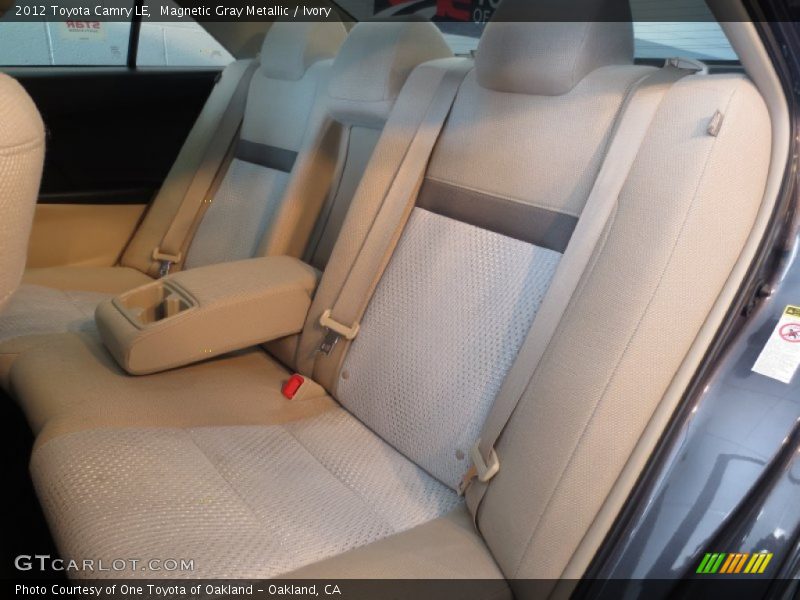 Magnetic Gray Metallic / Ivory 2012 Toyota Camry LE