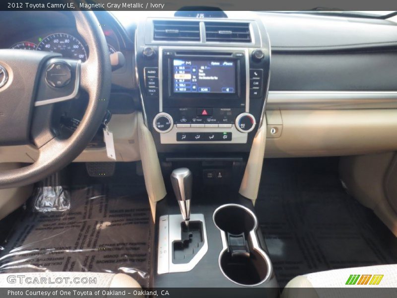Magnetic Gray Metallic / Ivory 2012 Toyota Camry LE