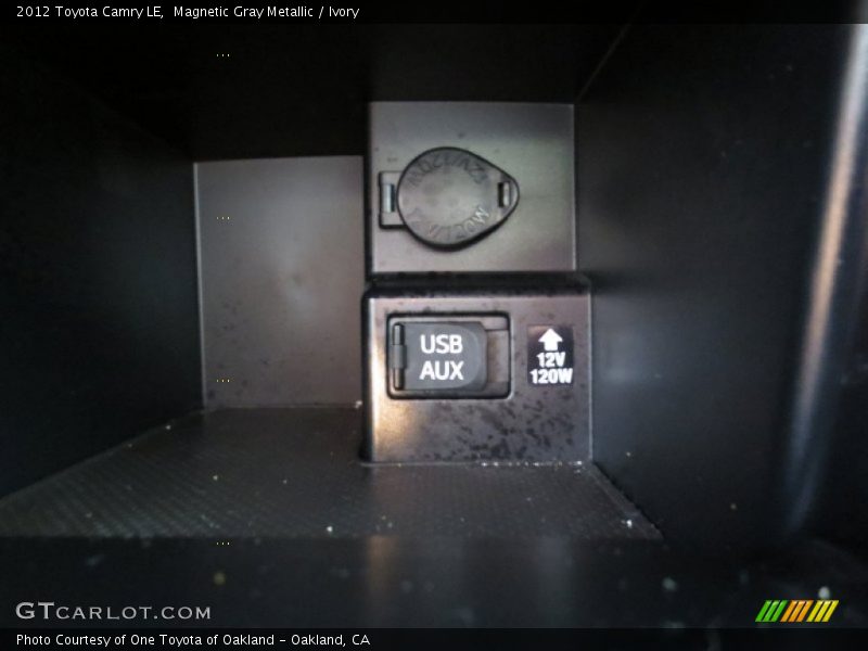 Magnetic Gray Metallic / Ivory 2012 Toyota Camry LE