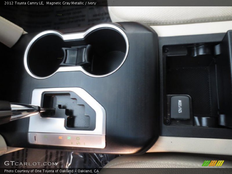 Magnetic Gray Metallic / Ivory 2012 Toyota Camry LE