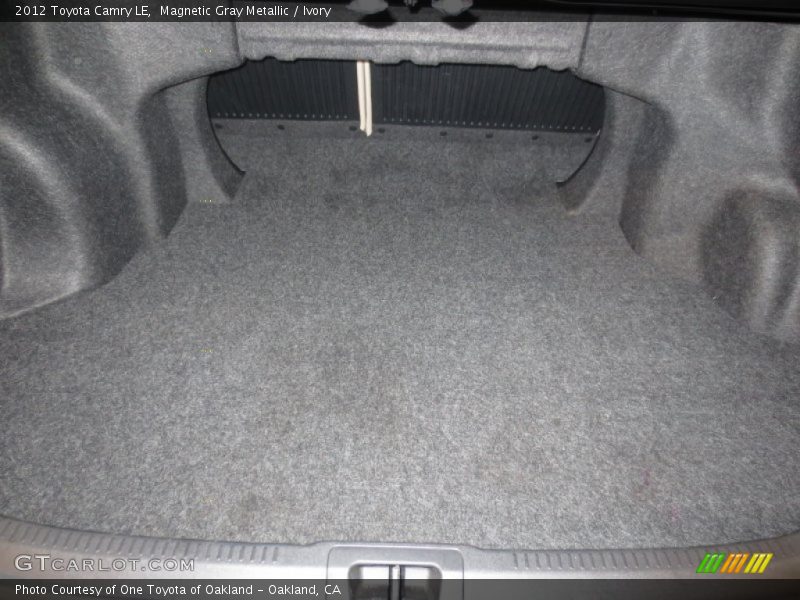 Magnetic Gray Metallic / Ivory 2012 Toyota Camry LE