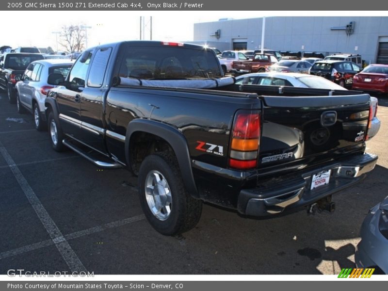 Onyx Black / Pewter 2005 GMC Sierra 1500 Z71 Extended Cab 4x4