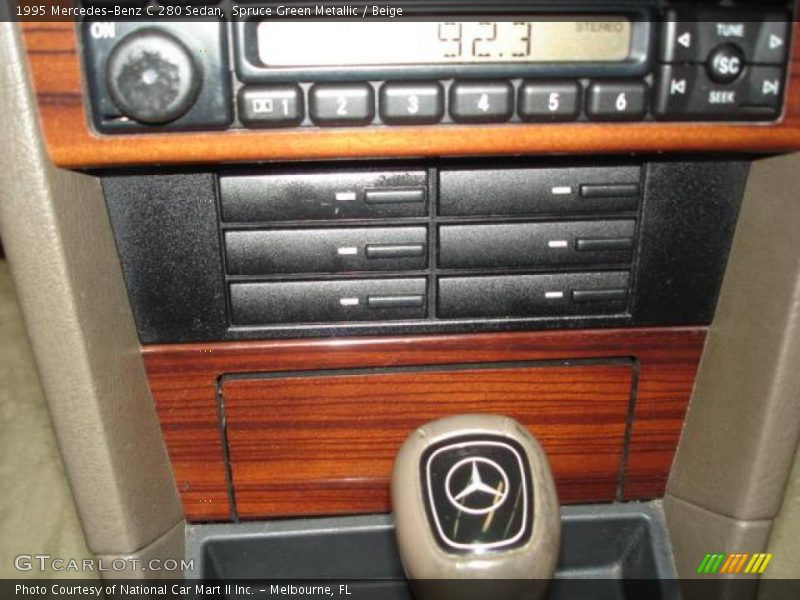 Spruce Green Metallic / Beige 1995 Mercedes-Benz C 280 Sedan