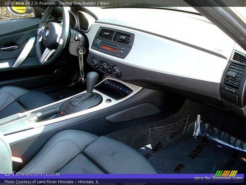 Sterling Grey Metallic / Black 2005 BMW Z4 2.5i Roadster
