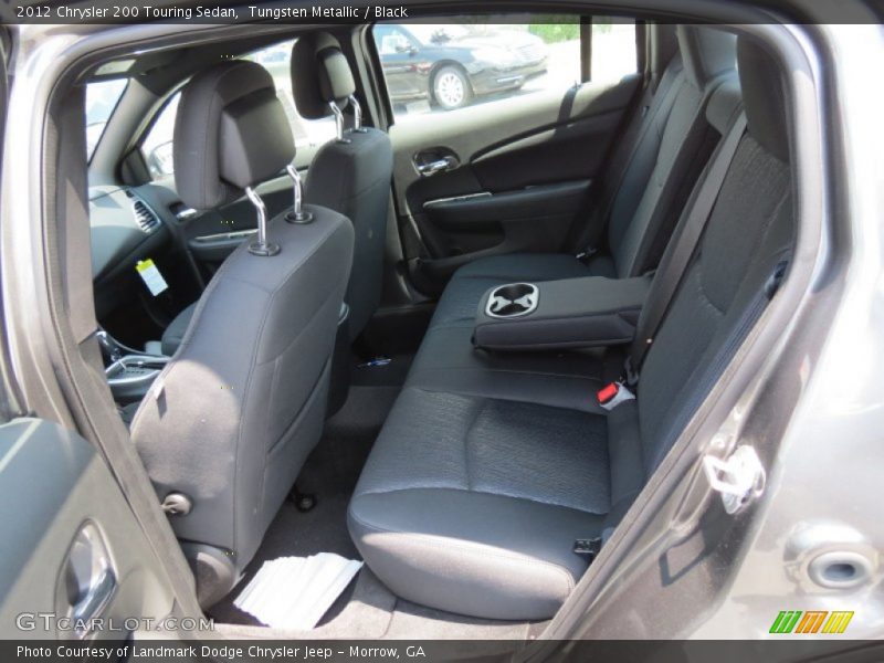 Tungsten Metallic / Black 2012 Chrysler 200 Touring Sedan