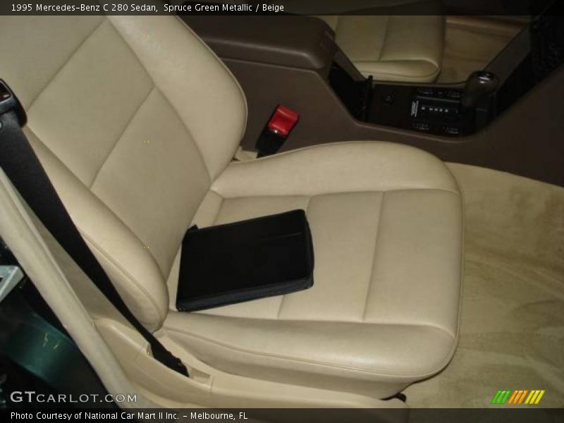 Spruce Green Metallic / Beige 1995 Mercedes-Benz C 280 Sedan