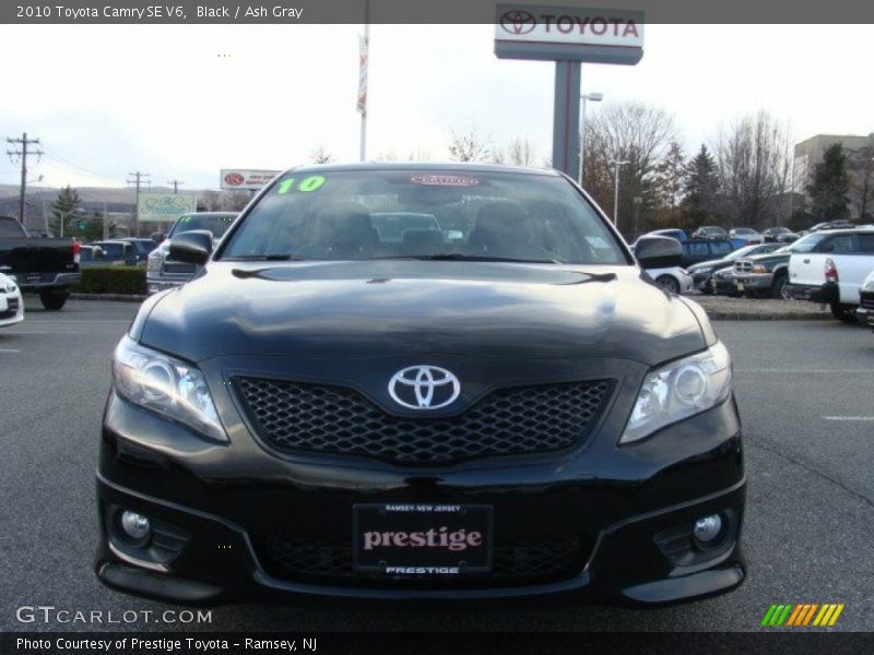 Black / Ash Gray 2010 Toyota Camry SE V6