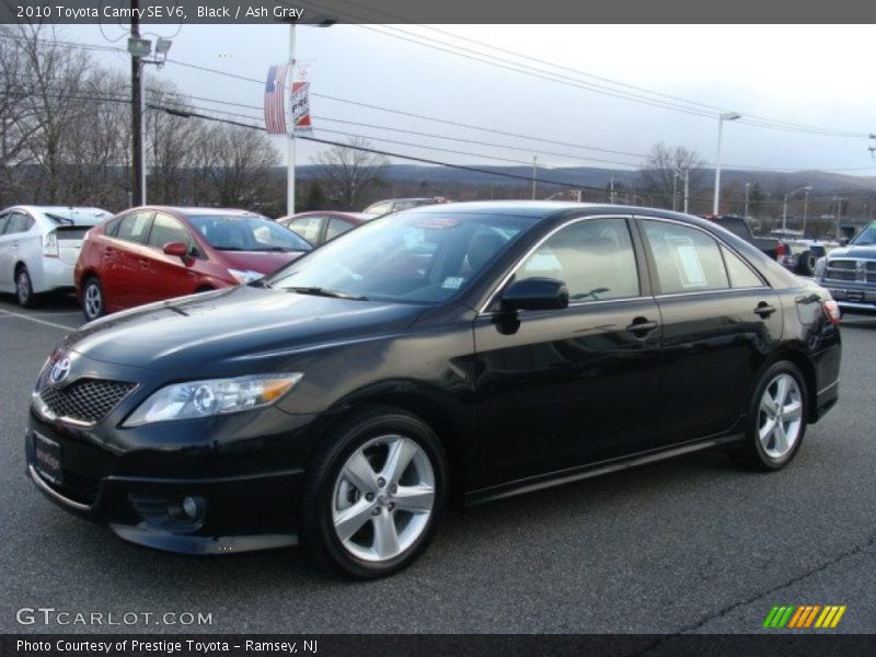 Black / Ash Gray 2010 Toyota Camry SE V6