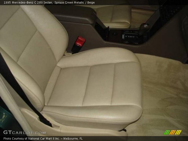 Spruce Green Metallic / Beige 1995 Mercedes-Benz C 280 Sedan