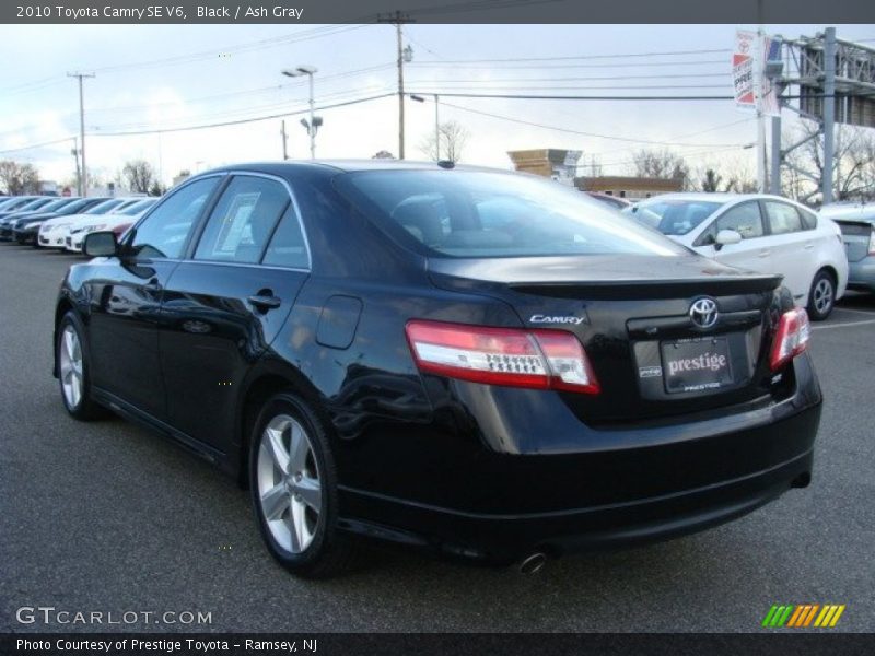 Black / Ash Gray 2010 Toyota Camry SE V6