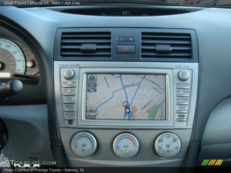 Black / Ash Gray 2010 Toyota Camry SE V6