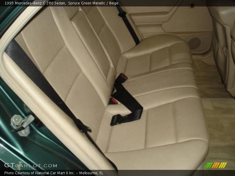 Spruce Green Metallic / Beige 1995 Mercedes-Benz C 280 Sedan