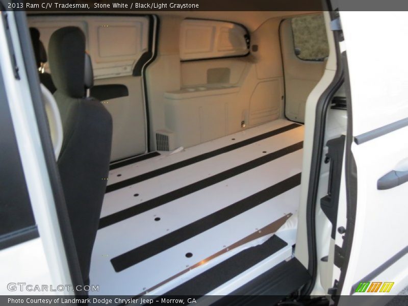  2013 C/V Tradesman Black/Light Graystone Interior