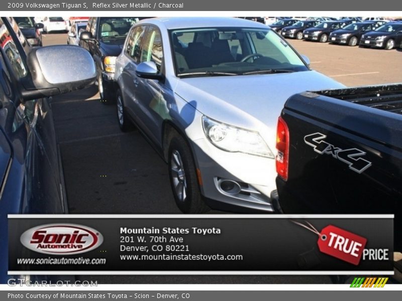 Reflex Silver Metallic / Charcoal 2009 Volkswagen Tiguan S