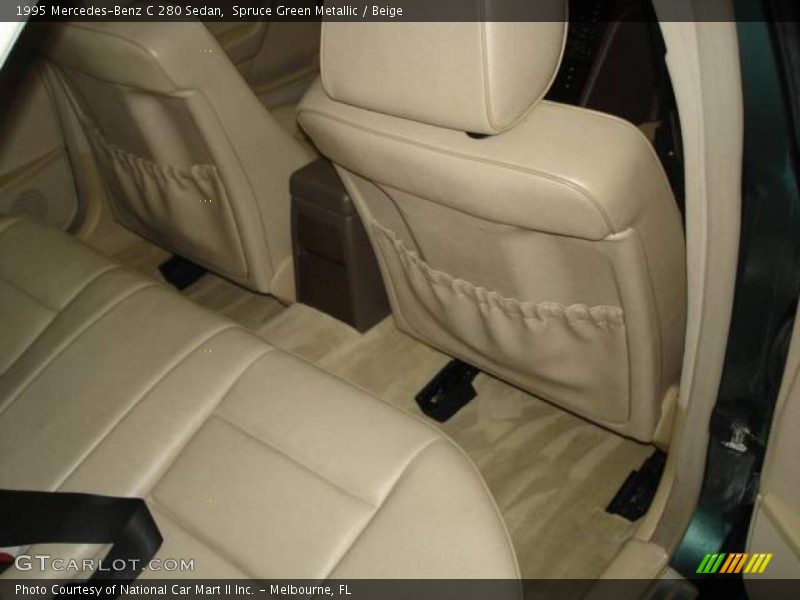 Spruce Green Metallic / Beige 1995 Mercedes-Benz C 280 Sedan