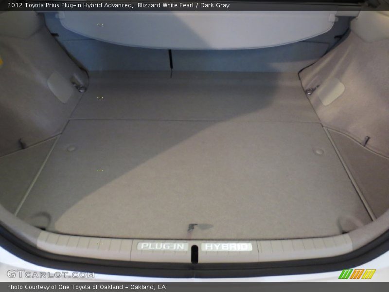  2012 Prius Plug-in Hybrid Advanced Trunk