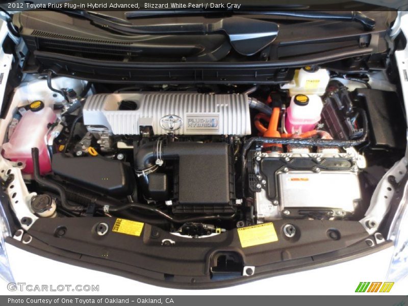  2012 Prius Plug-in Hybrid Advanced Engine - 1.8 Liter DOHC 16-Valve VVT-i 4 Cylinder Gasoline/Electric Hybrid