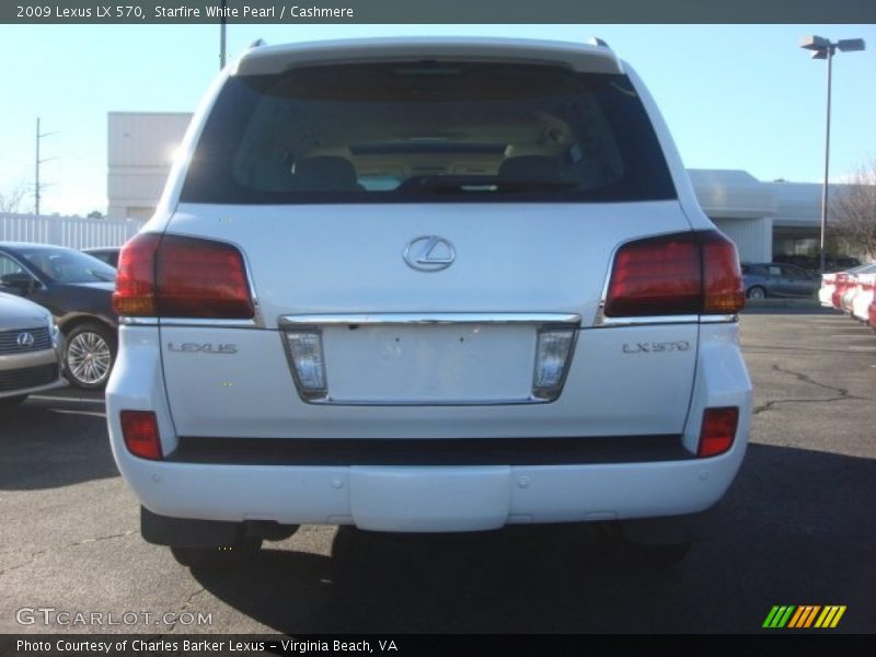 Starfire White Pearl / Cashmere 2009 Lexus LX 570