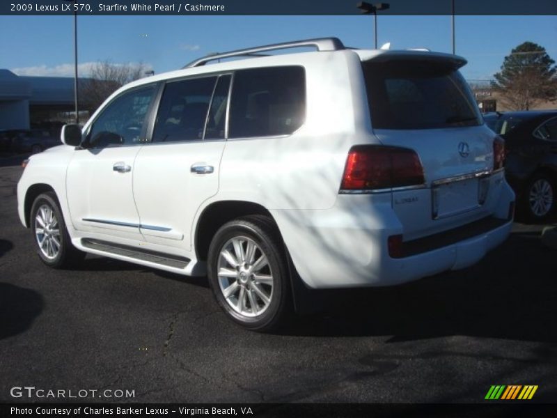 Starfire White Pearl / Cashmere 2009 Lexus LX 570