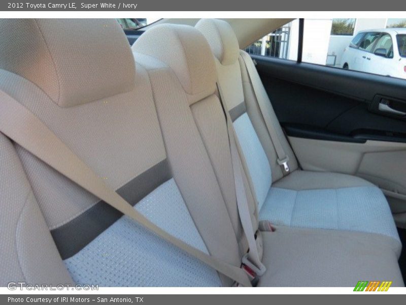 Super White / Ivory 2012 Toyota Camry LE