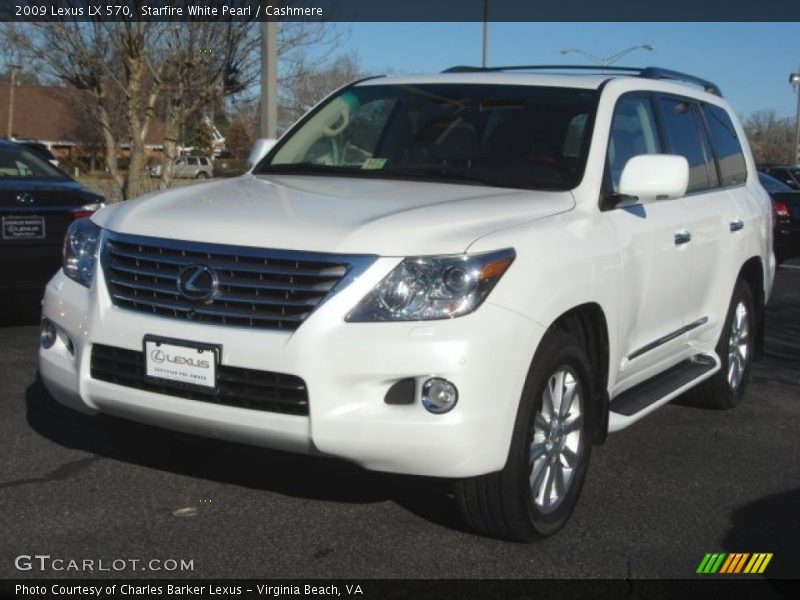Starfire White Pearl / Cashmere 2009 Lexus LX 570