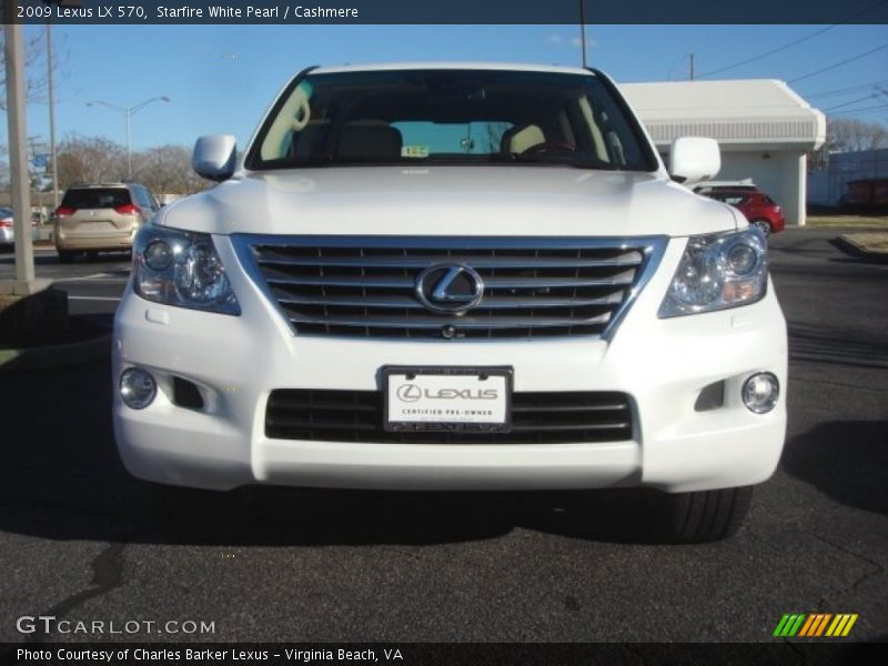 Starfire White Pearl / Cashmere 2009 Lexus LX 570