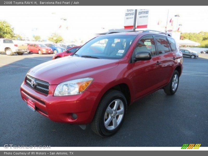 Barcelona Red Pearl / Ash 2008 Toyota RAV4 I4