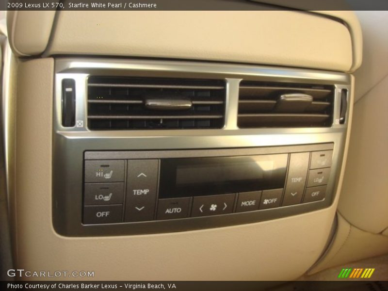 Starfire White Pearl / Cashmere 2009 Lexus LX 570