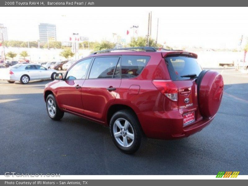 Barcelona Red Pearl / Ash 2008 Toyota RAV4 I4