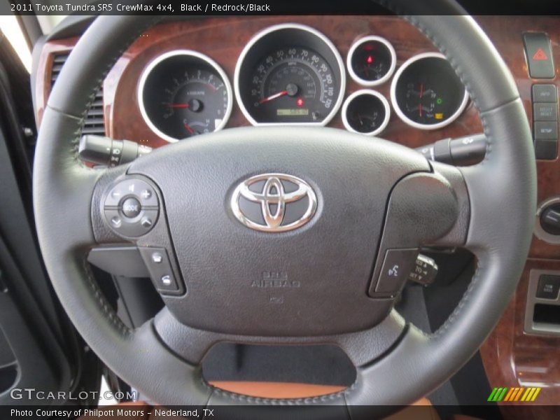 Black / Redrock/Black 2011 Toyota Tundra SR5 CrewMax 4x4