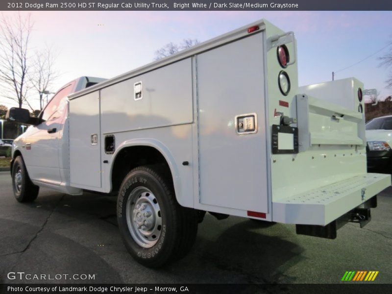 Bright White / Dark Slate/Medium Graystone 2012 Dodge Ram 2500 HD ST Regular Cab Utility Truck