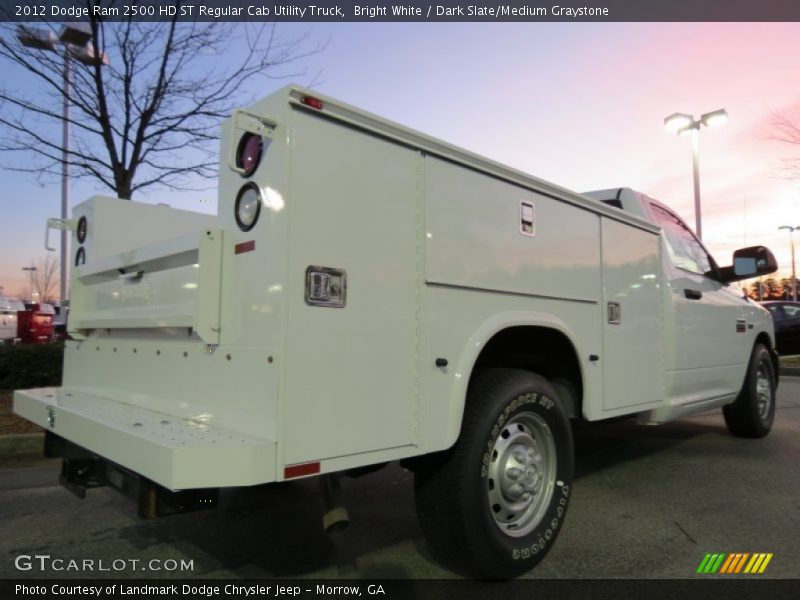 Bright White / Dark Slate/Medium Graystone 2012 Dodge Ram 2500 HD ST Regular Cab Utility Truck