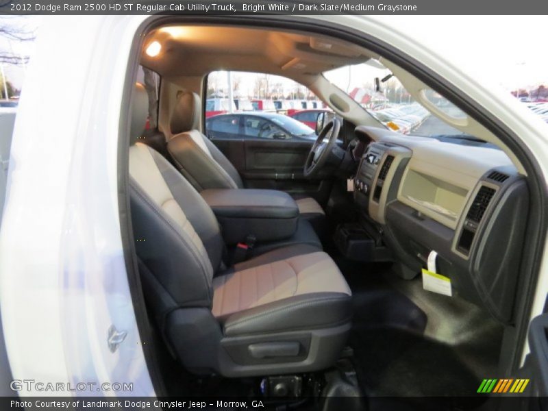 Bright White / Dark Slate/Medium Graystone 2012 Dodge Ram 2500 HD ST Regular Cab Utility Truck