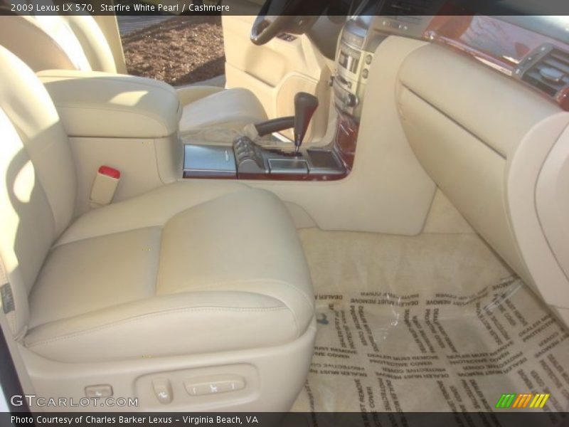 Starfire White Pearl / Cashmere 2009 Lexus LX 570