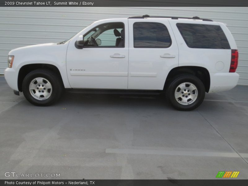 Summit White / Ebony 2009 Chevrolet Tahoe LT