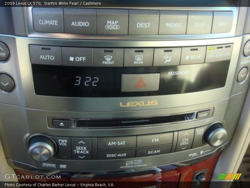 Starfire White Pearl / Cashmere 2009 Lexus LX 570