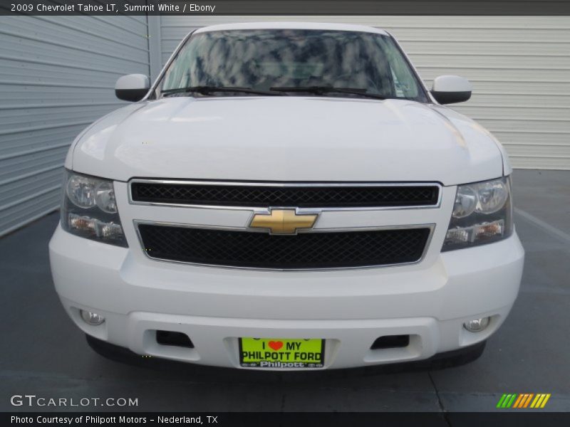 Summit White / Ebony 2009 Chevrolet Tahoe LT