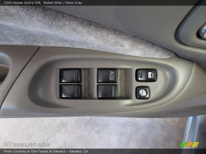 Molten Silver / Stone Gray 2003 Nissan Sentra GXE