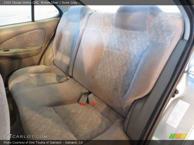 Molten Silver / Stone Gray 2003 Nissan Sentra GXE